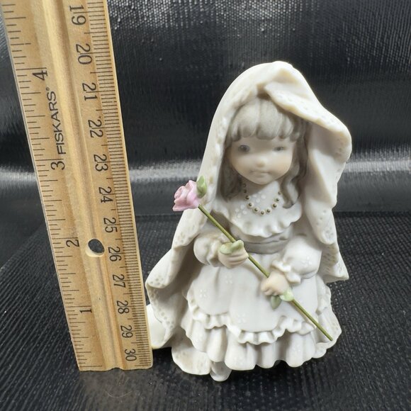 Vintage 1997 Kim Anderson Pretty as a Picture Promise Of Love Ceramic Figurine - Picture 4 of 8